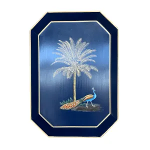 Peacock Iron Tray