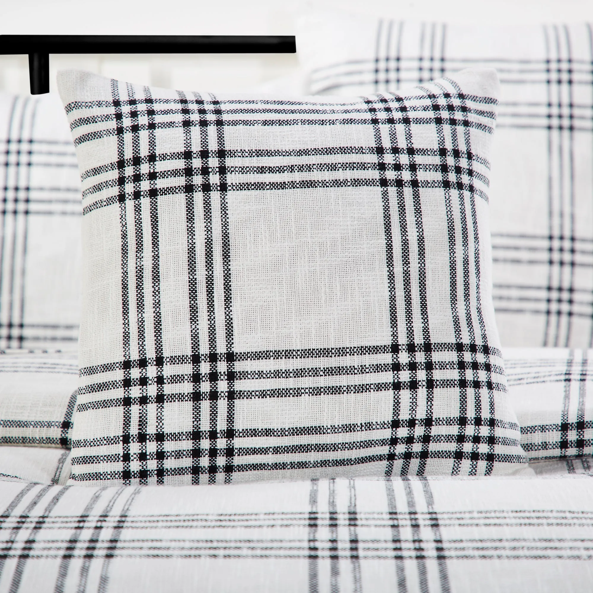 Plaid Fabric Pillow 18x18