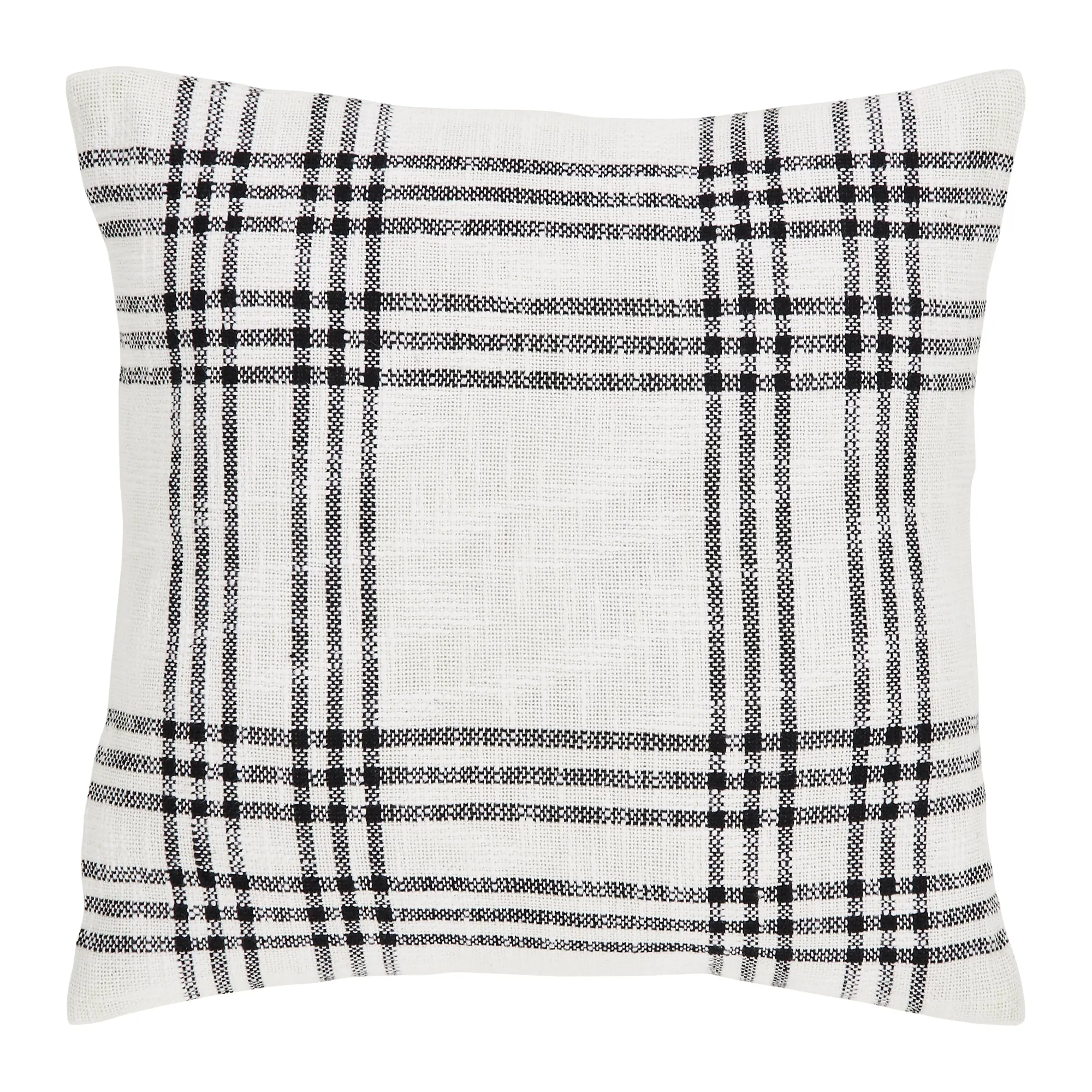 Plaid Fabric Pillow 18x18