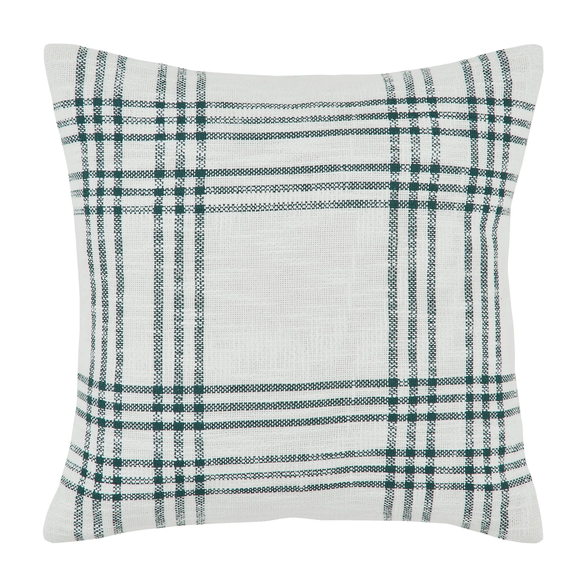 Plaid Fabric Pillow 18x18