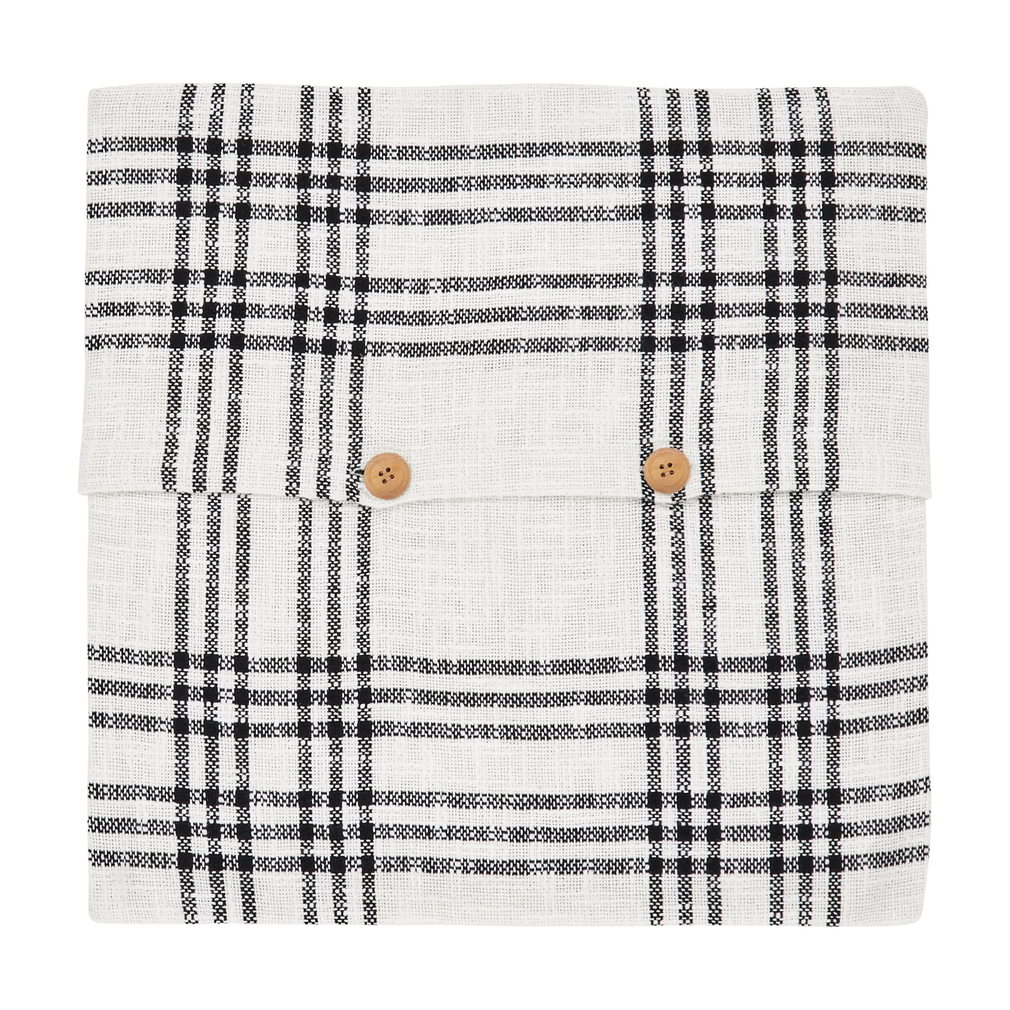 Plaid Fabric Pillow 18x18