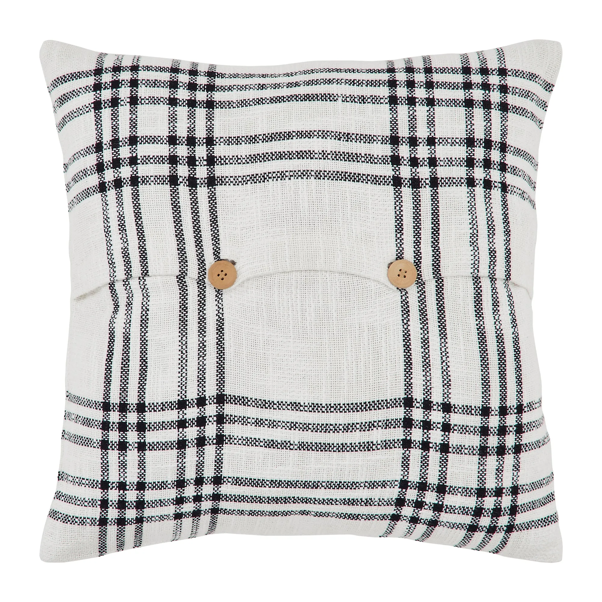 Plaid Fabric Pillow 18x18