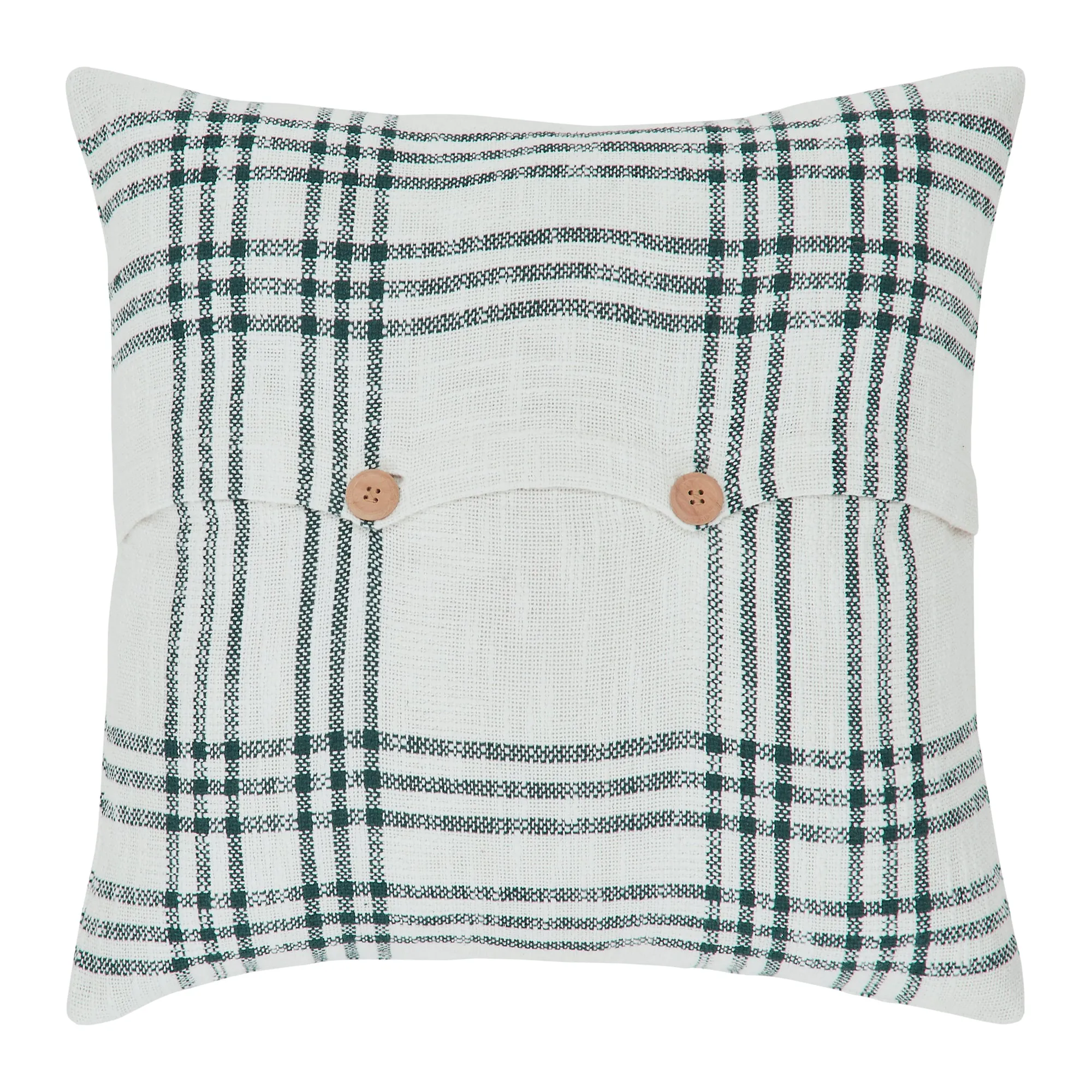 Plaid Fabric Pillow 18x18