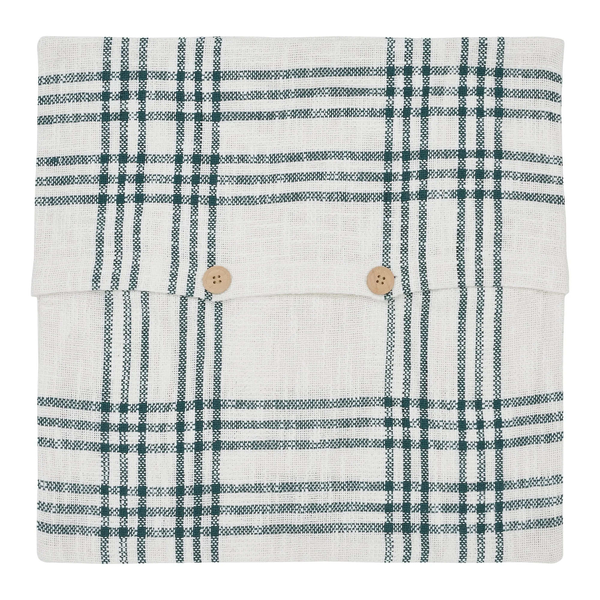 Plaid Fabric Pillow 18x18