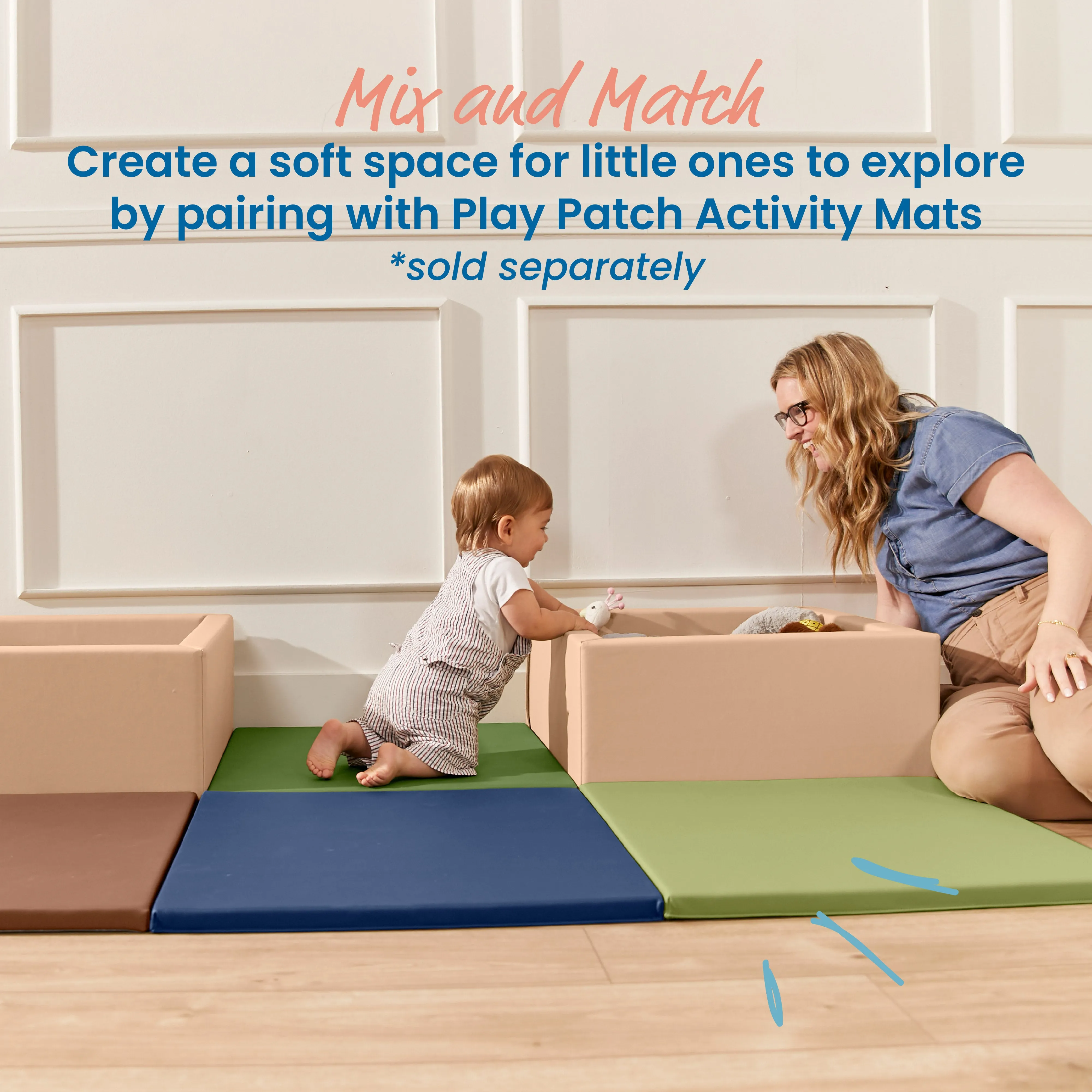 Play Patch Toy Bins, Beginner Playset, 2-Pack