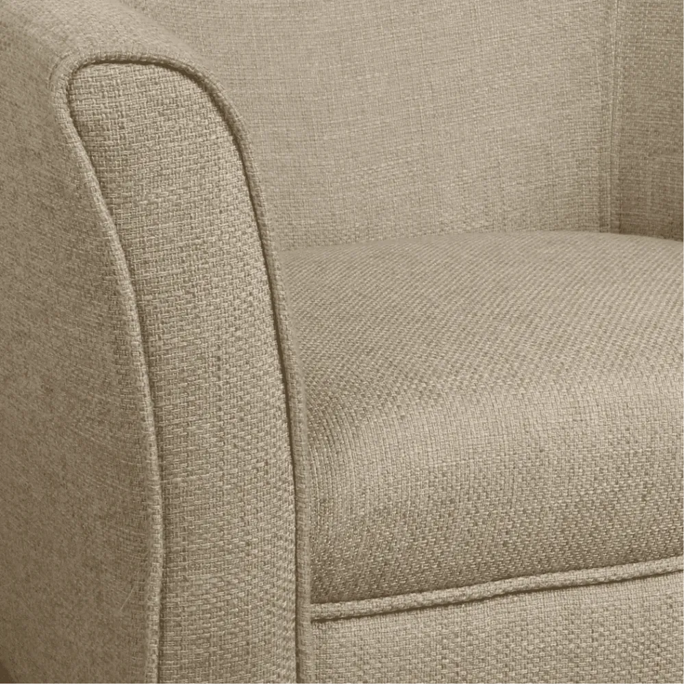 Porch & Den Kings-well Barrel Accent Chair