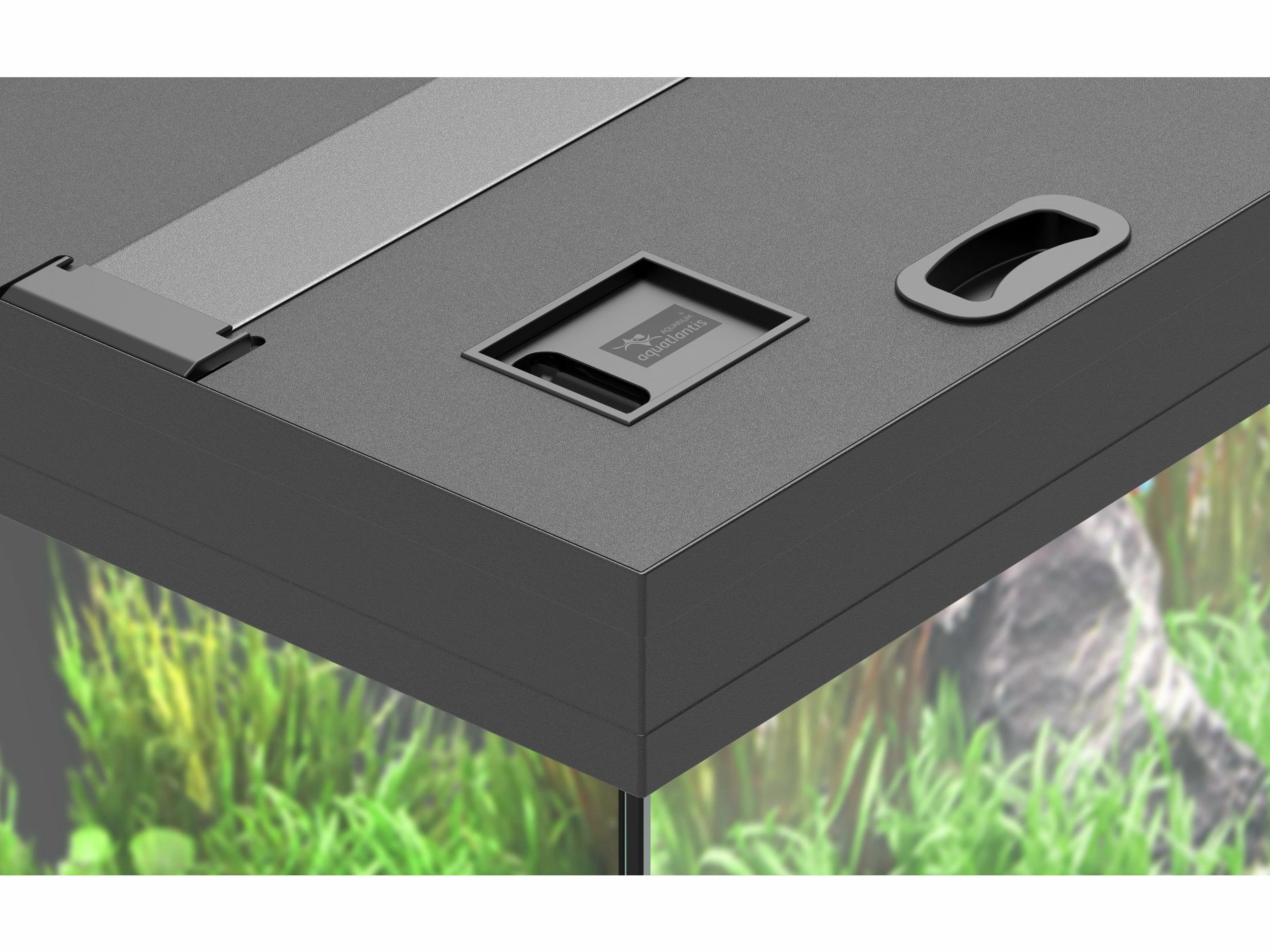 PRESTIGE 80x35 LED 2.0 AQUARIUM  STAND STANDARD -BLACK