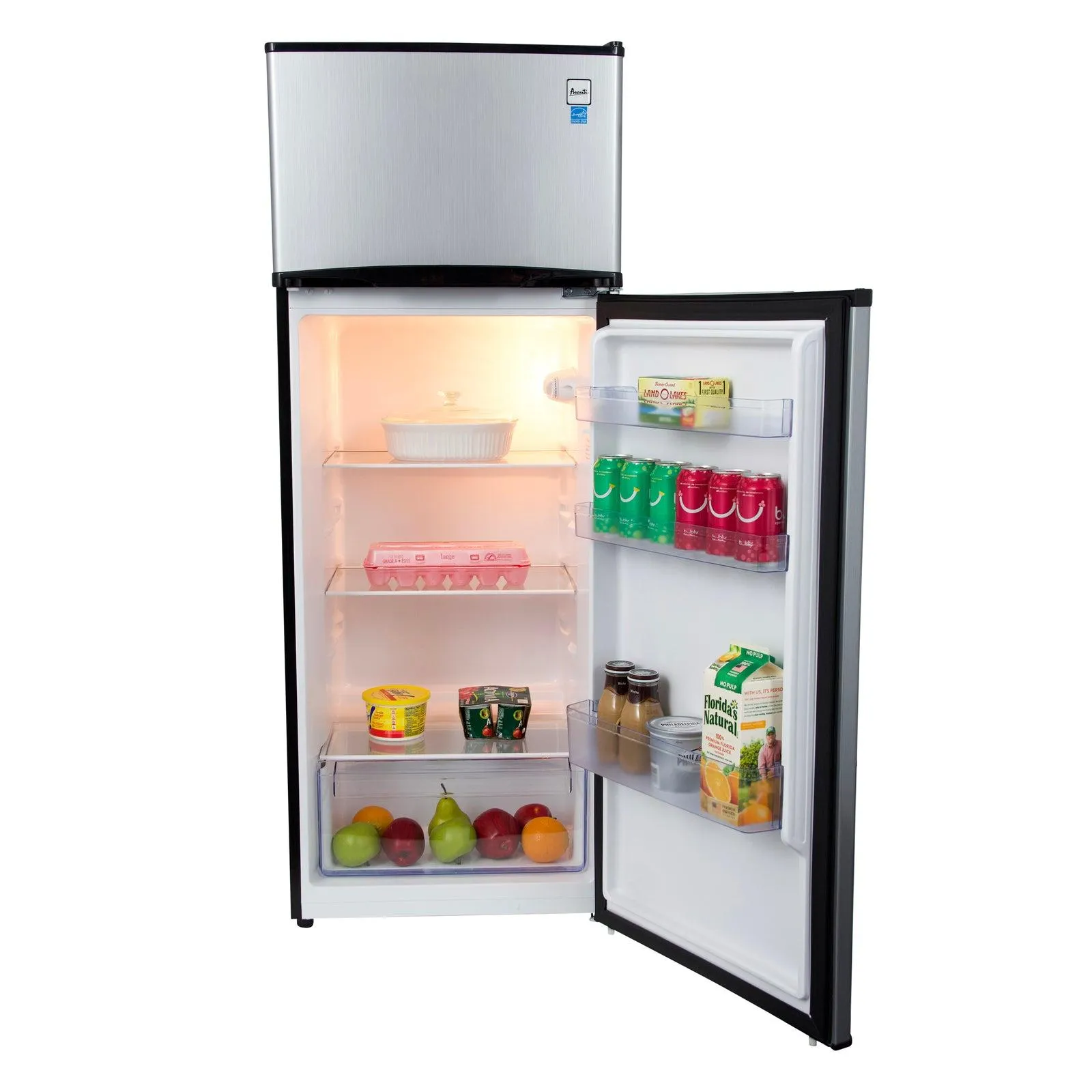 RA733B3S Avanti Apartment Refrigerator, 7.3 cu. ft - Stainless Steel / 7.3 cu. ft.