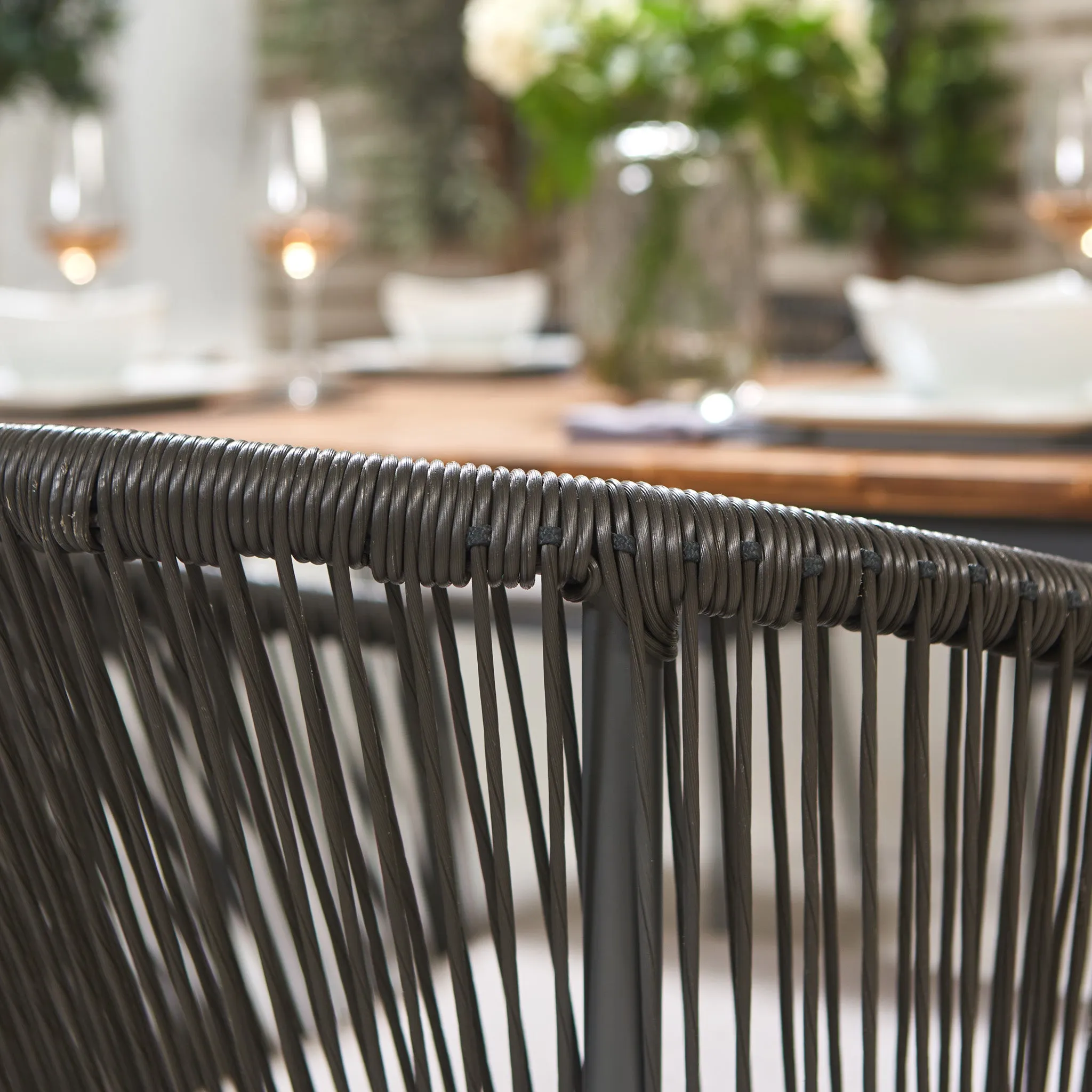 Reims Dining Set in Grey