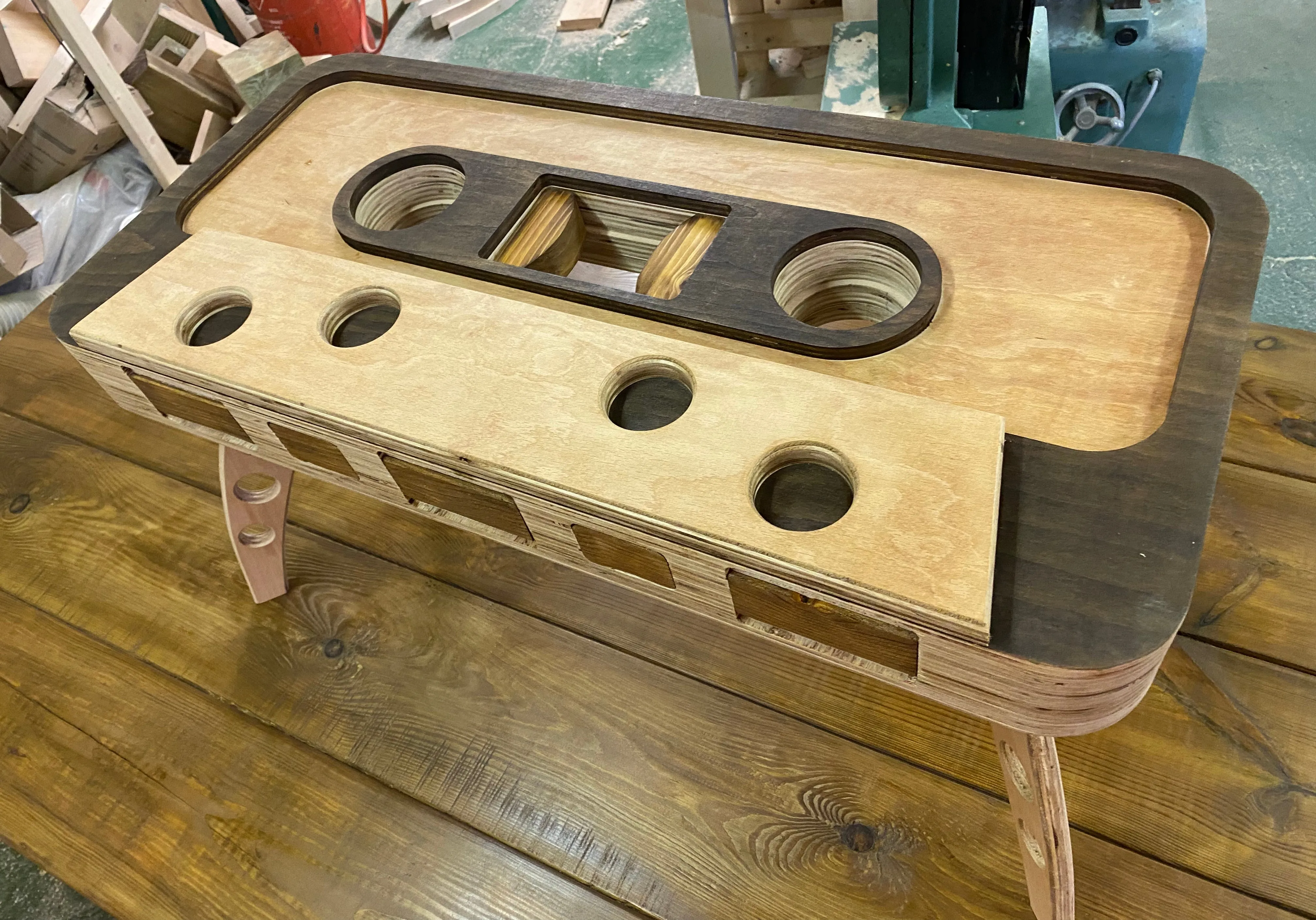 Retro Cassette Coffee Table, Go back in Time and be the Envy of Everyone