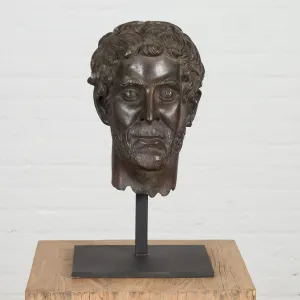 Roman Emperor Head Bust