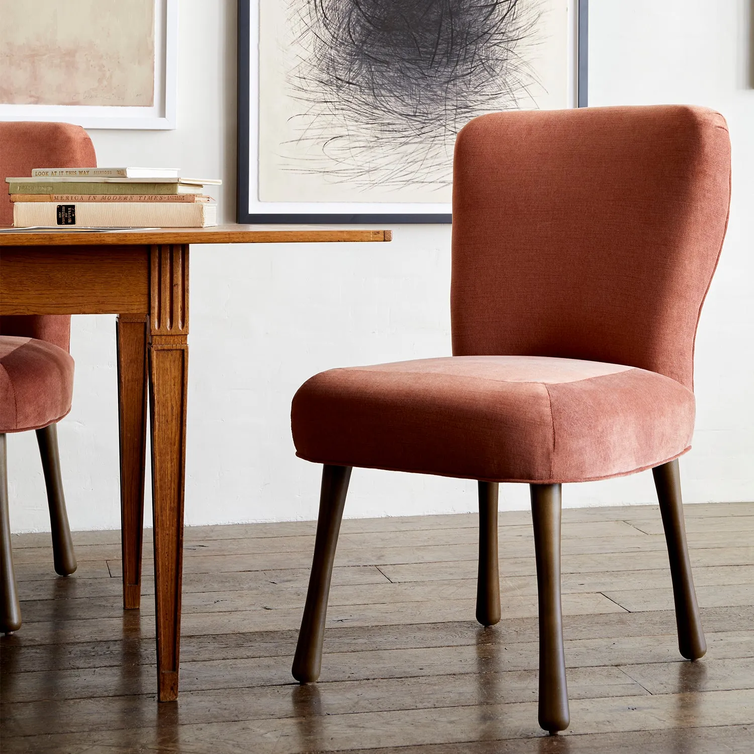 Rozette Dining Chair in Boca Canyon Velvet
