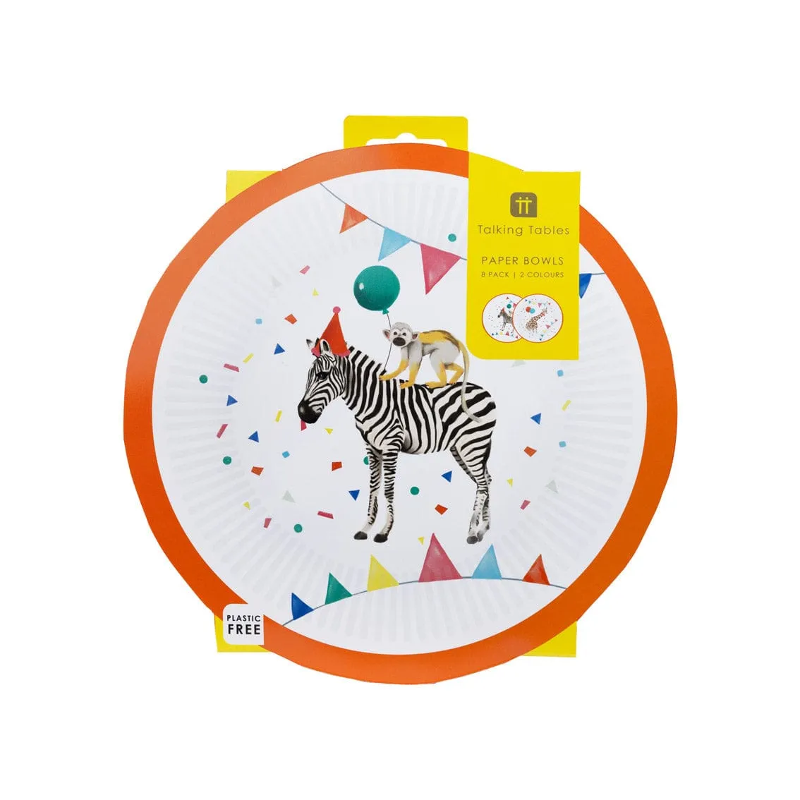 Safari Party Paper Bowls - 8 Pack