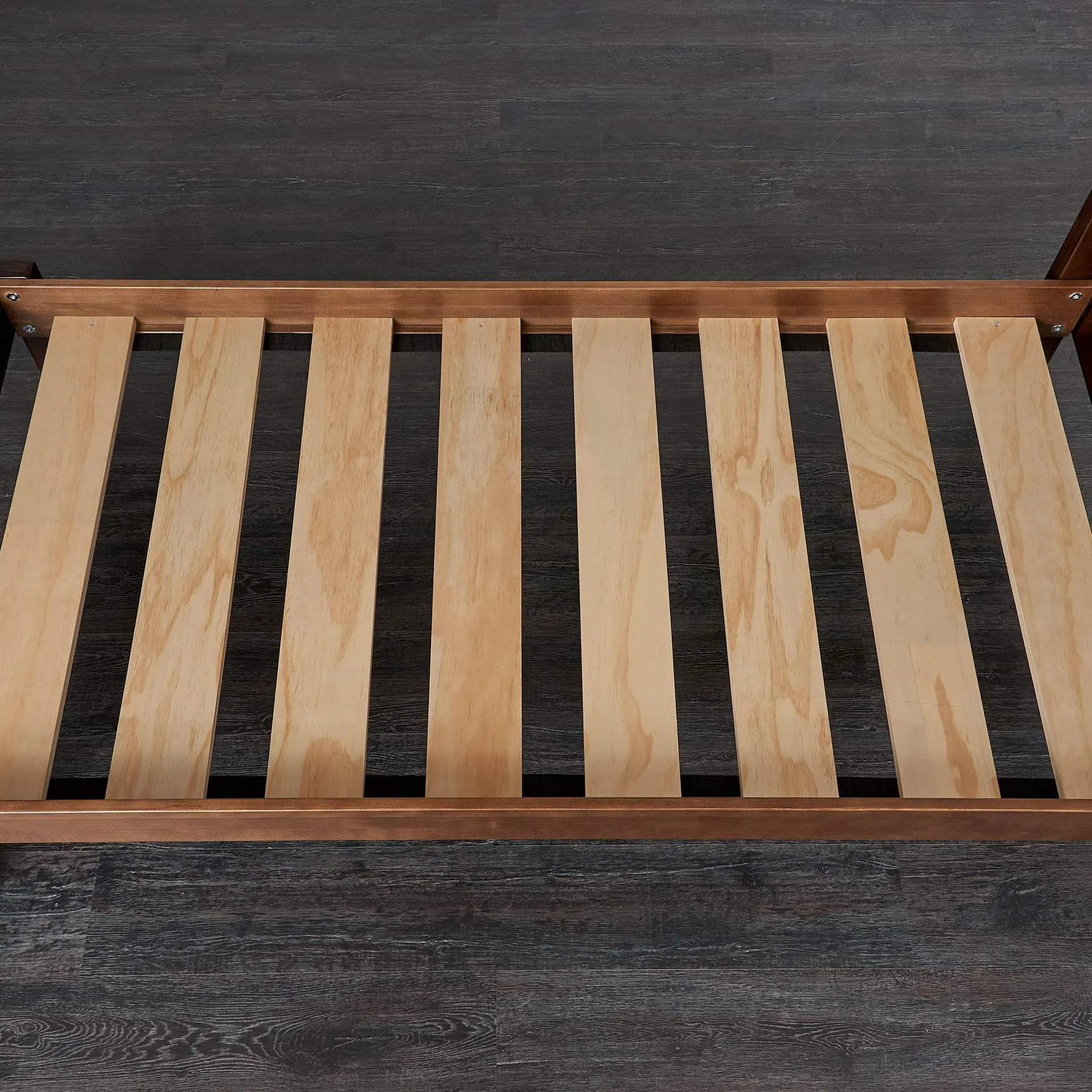 Side Ladder Bunk Beds with Trundle Bed