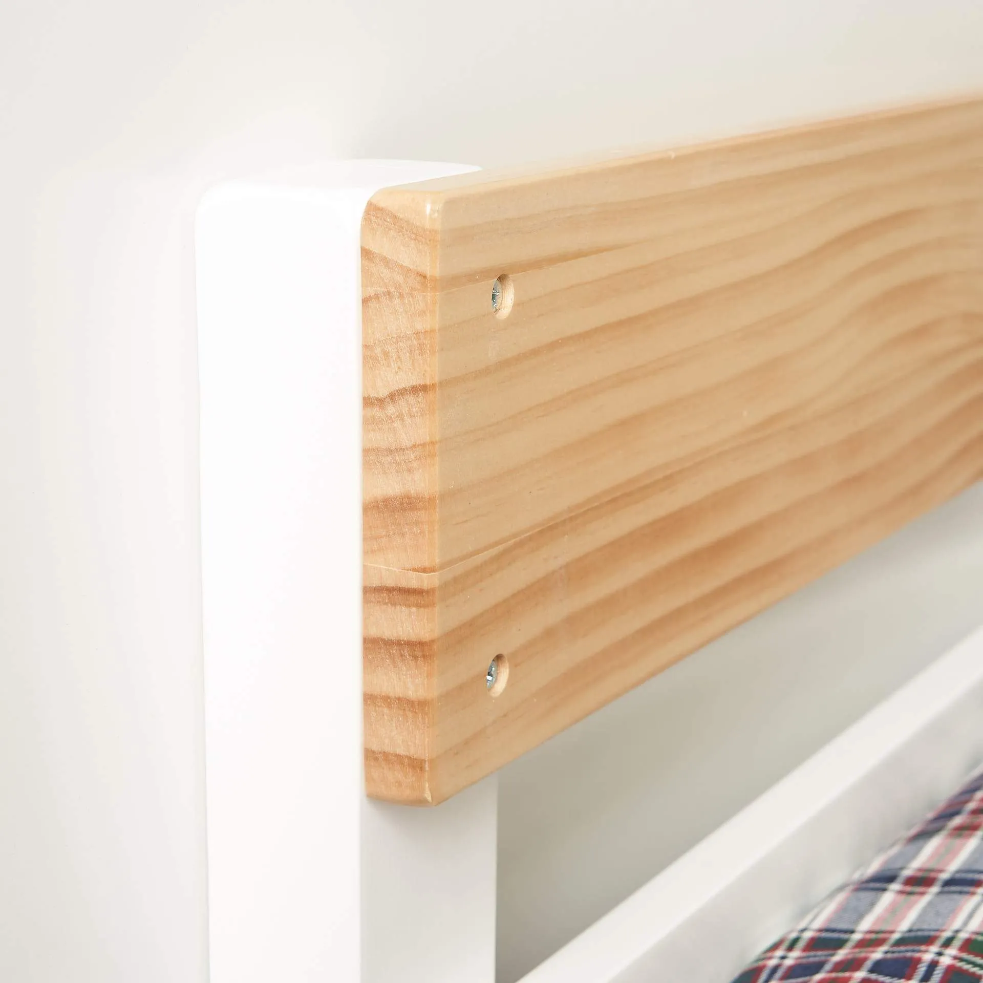 Side Ladder Bunk Beds with Trundle Bed