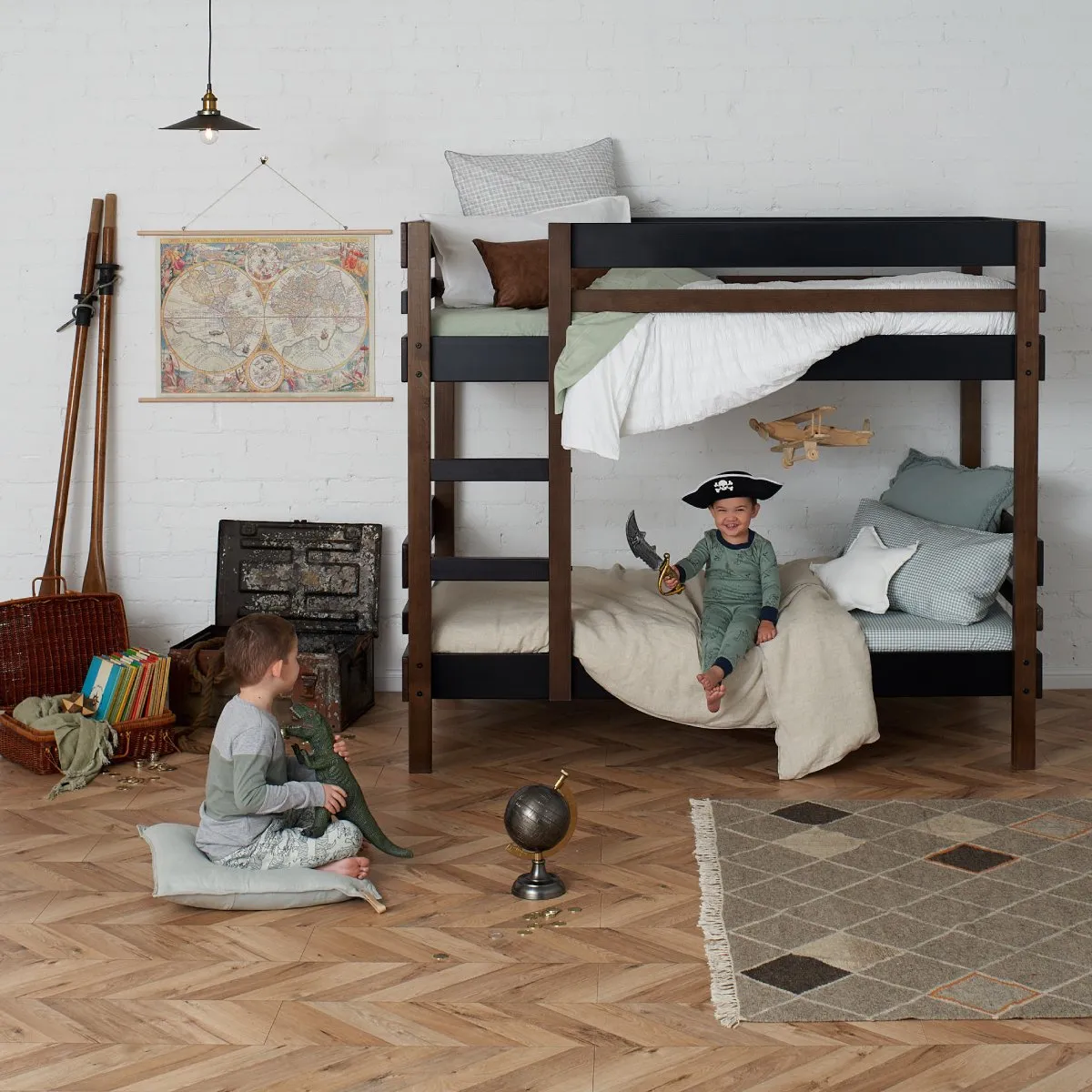 Side Ladder Bunk Beds
