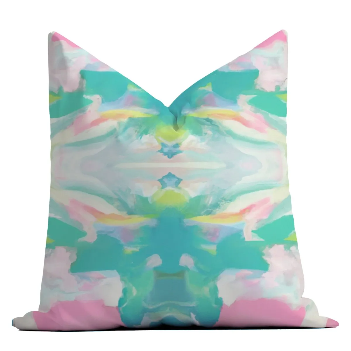 Southern Preppy Abstract Nursery Pillow