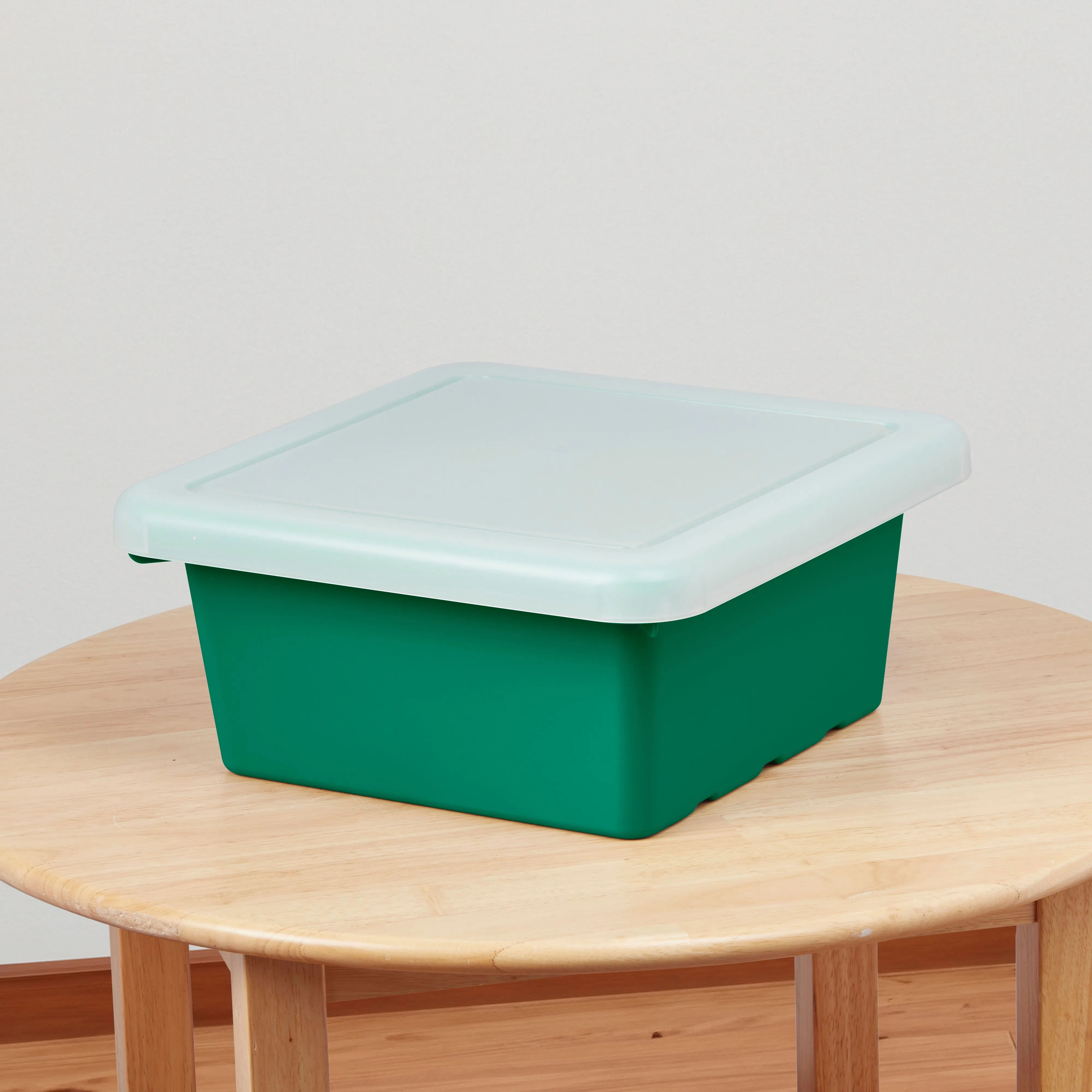 Square Bin with Lid, Storage Containers, 2-Pack
