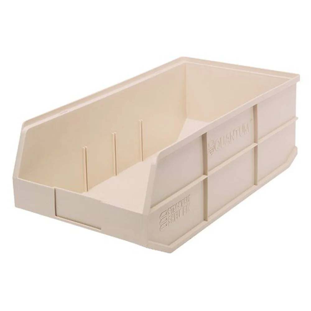 Stackable Shelf Bins 11"W x 20-1/2"L (6 Pack)