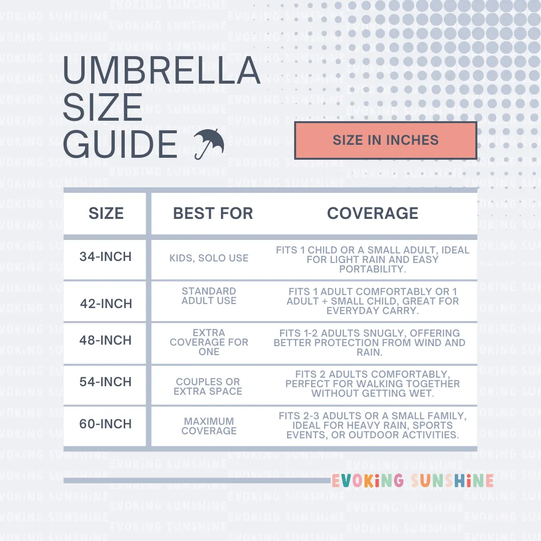 Sunshine on a Rainy Day Umbrella - Bright and Cheerful Umbrella
