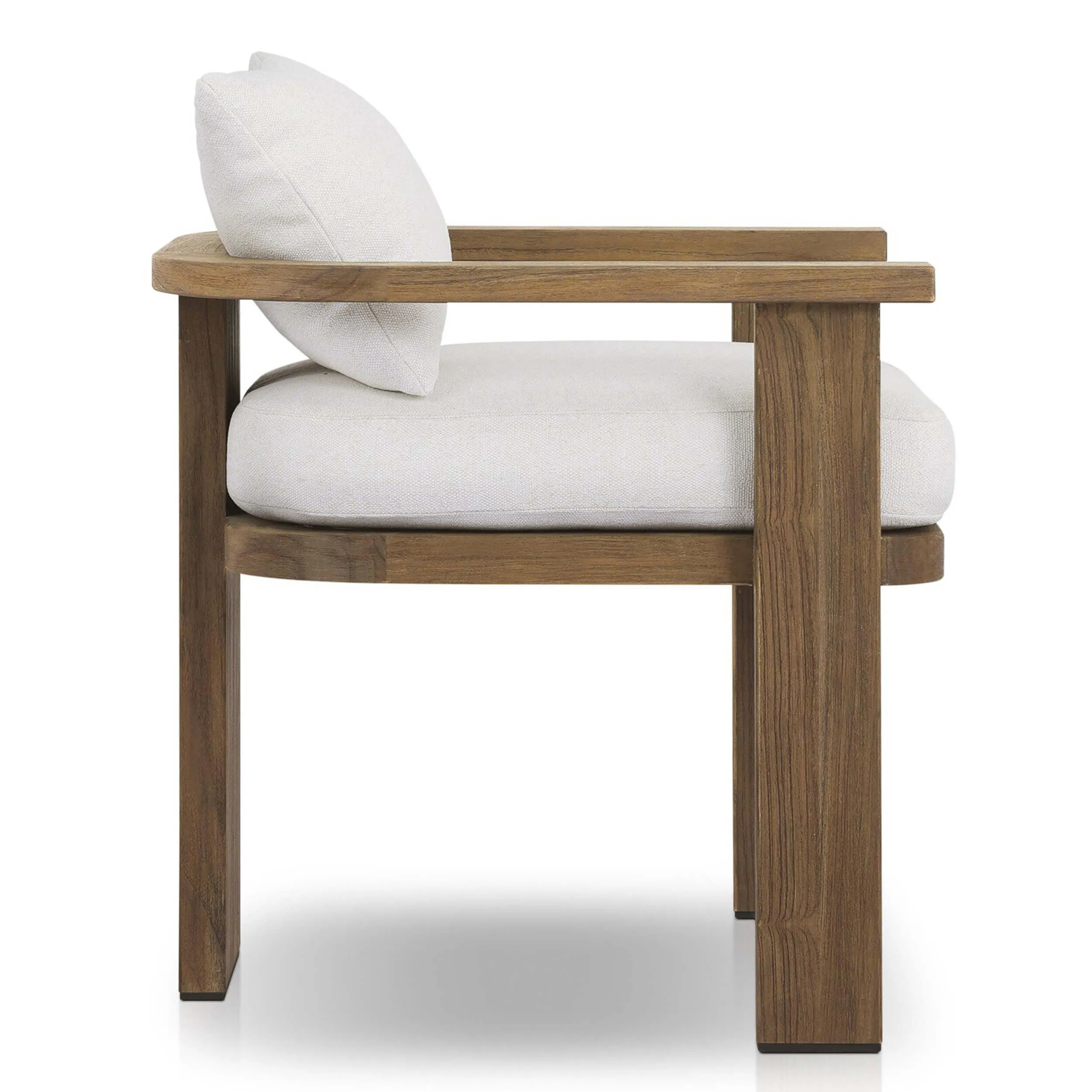 Tahana Outdoor Dining Arm Chair, Alessi Linen