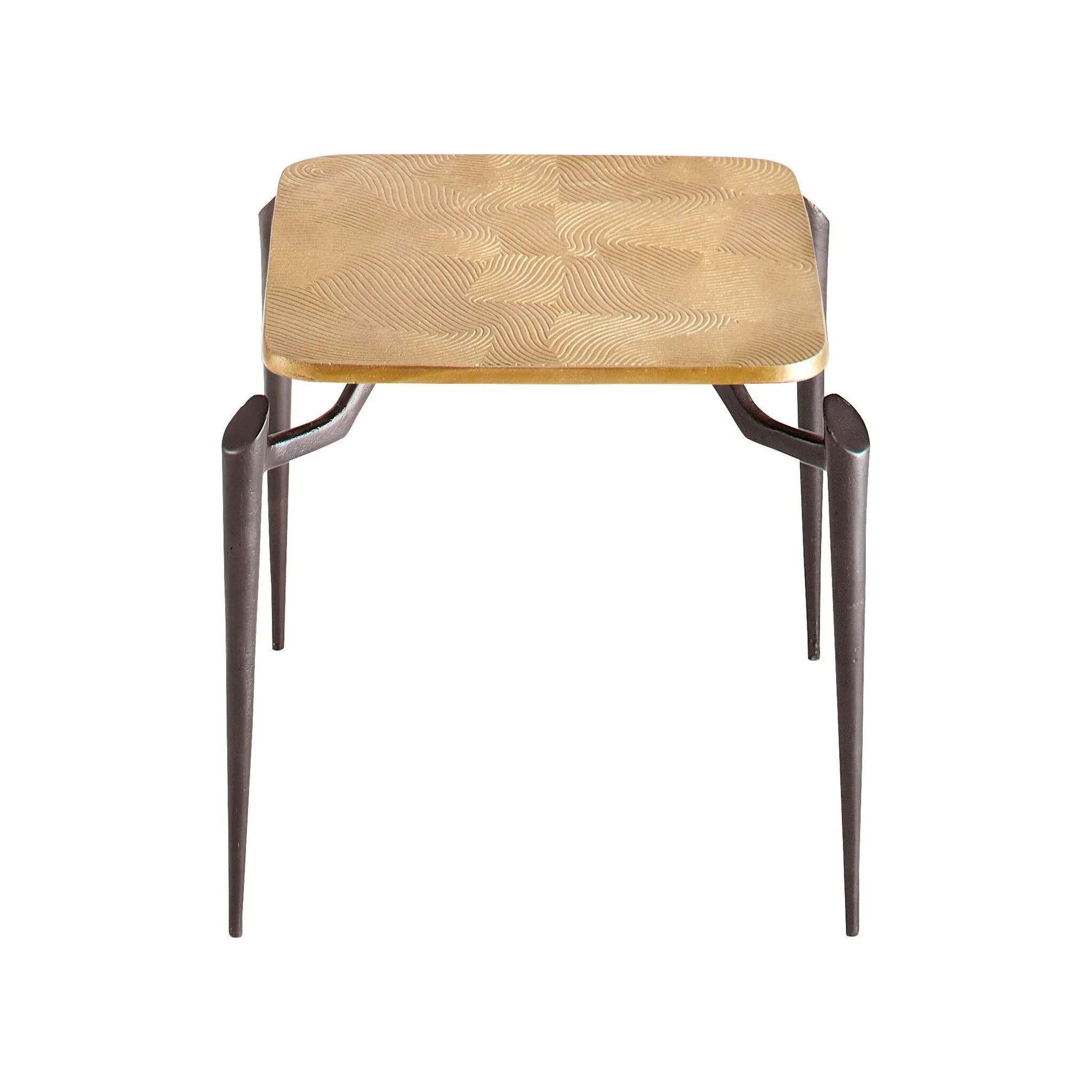 Tarsal Side Table|Blk|Gld by Cyan