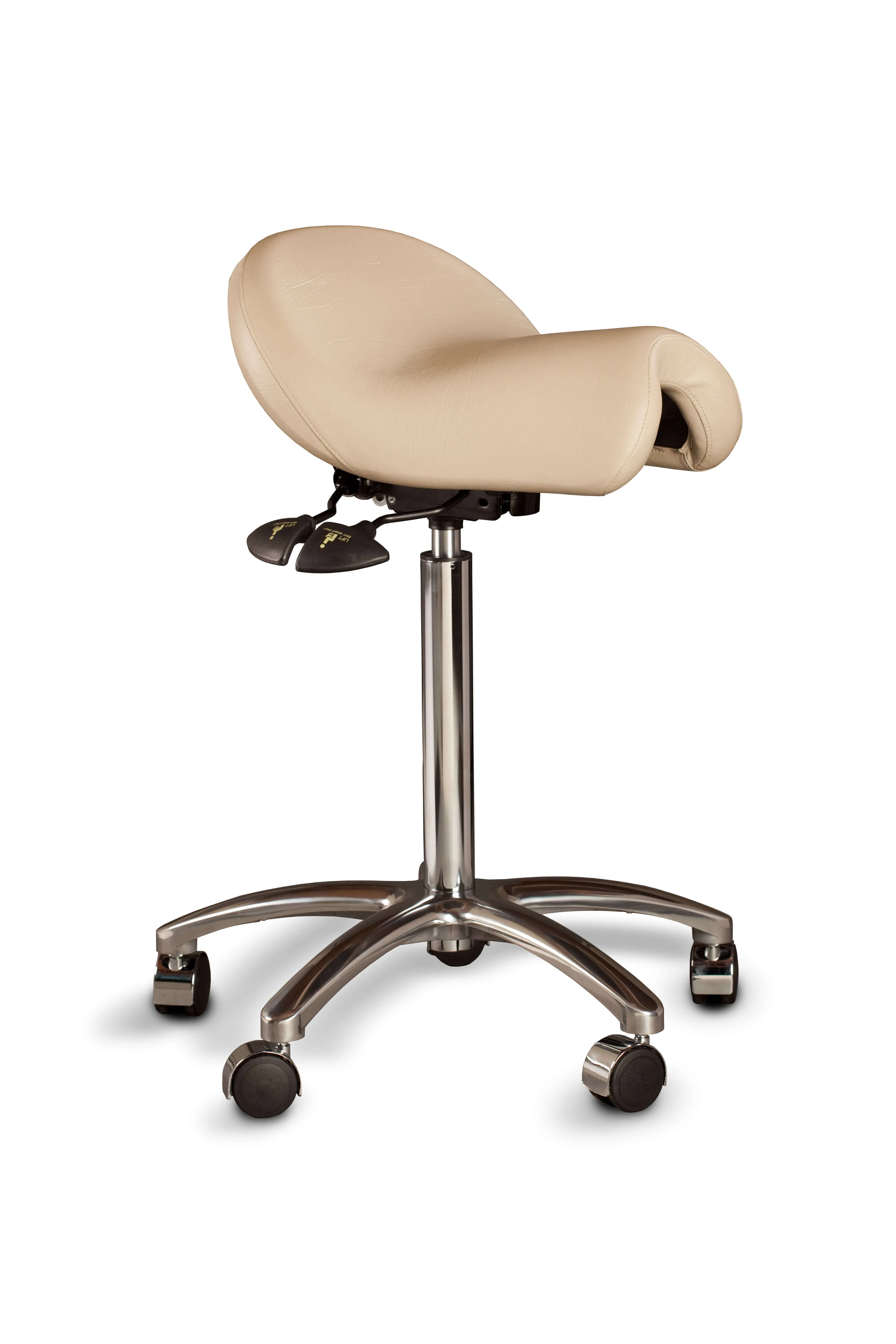 The Bambach – The Original Ergonomic Saddle Chair with Backrest