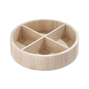 THE Divided Turntable with Removable Divider 12"