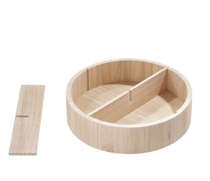THE Divided Turntable with Removable Divider 12"