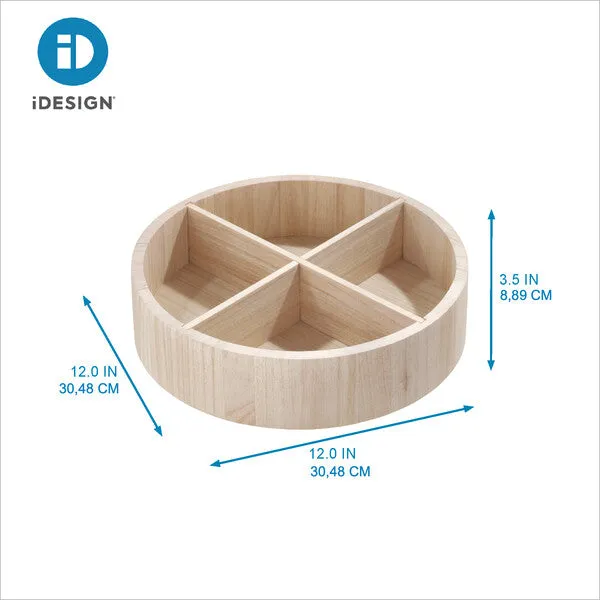 THE Divided Turntable with Removable Divider 12"