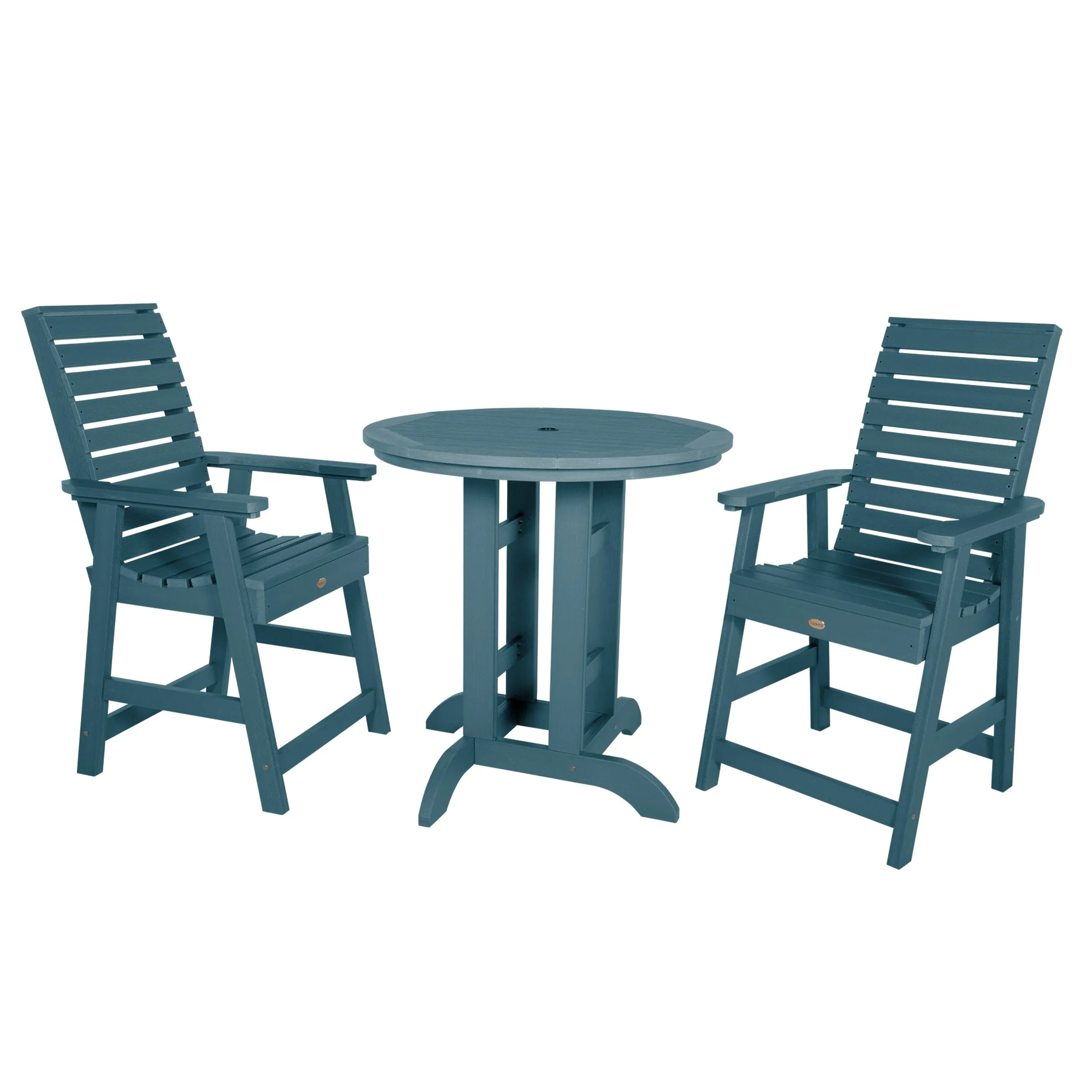 Weatherly 3pc 36in Round Dining Set - Counter Height