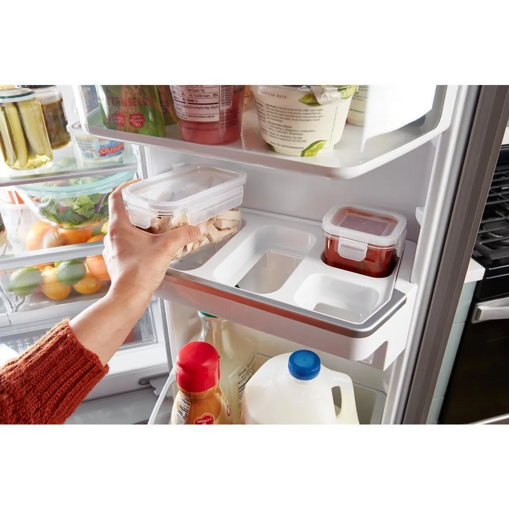 Whirlpool WRMF7736PV 36-inch Wide 4 Door Refrigerator with Prep and Store Bins - 26 Cu. Ft.