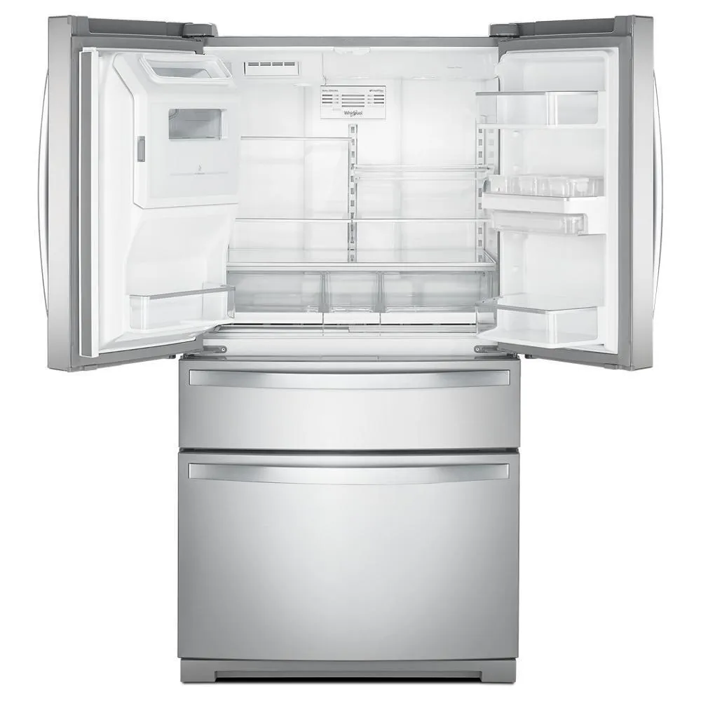 Whirlpool WRMF7736PV 36-inch Wide 4 Door Refrigerator with Prep and Store Bins - 26 Cu. Ft.