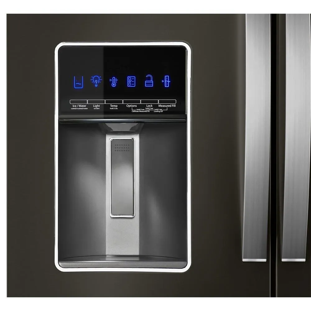 Whirlpool WRMF7736PV 36-inch Wide 4 Door Refrigerator with Prep and Store Bins - 26 Cu. Ft.