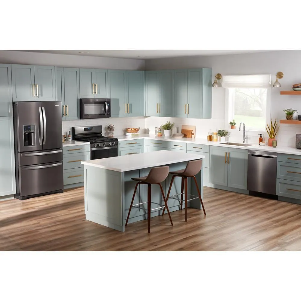 Whirlpool WRMF7736PV 36-inch Wide 4 Door Refrigerator with Prep and Store Bins - 26 Cu. Ft.
