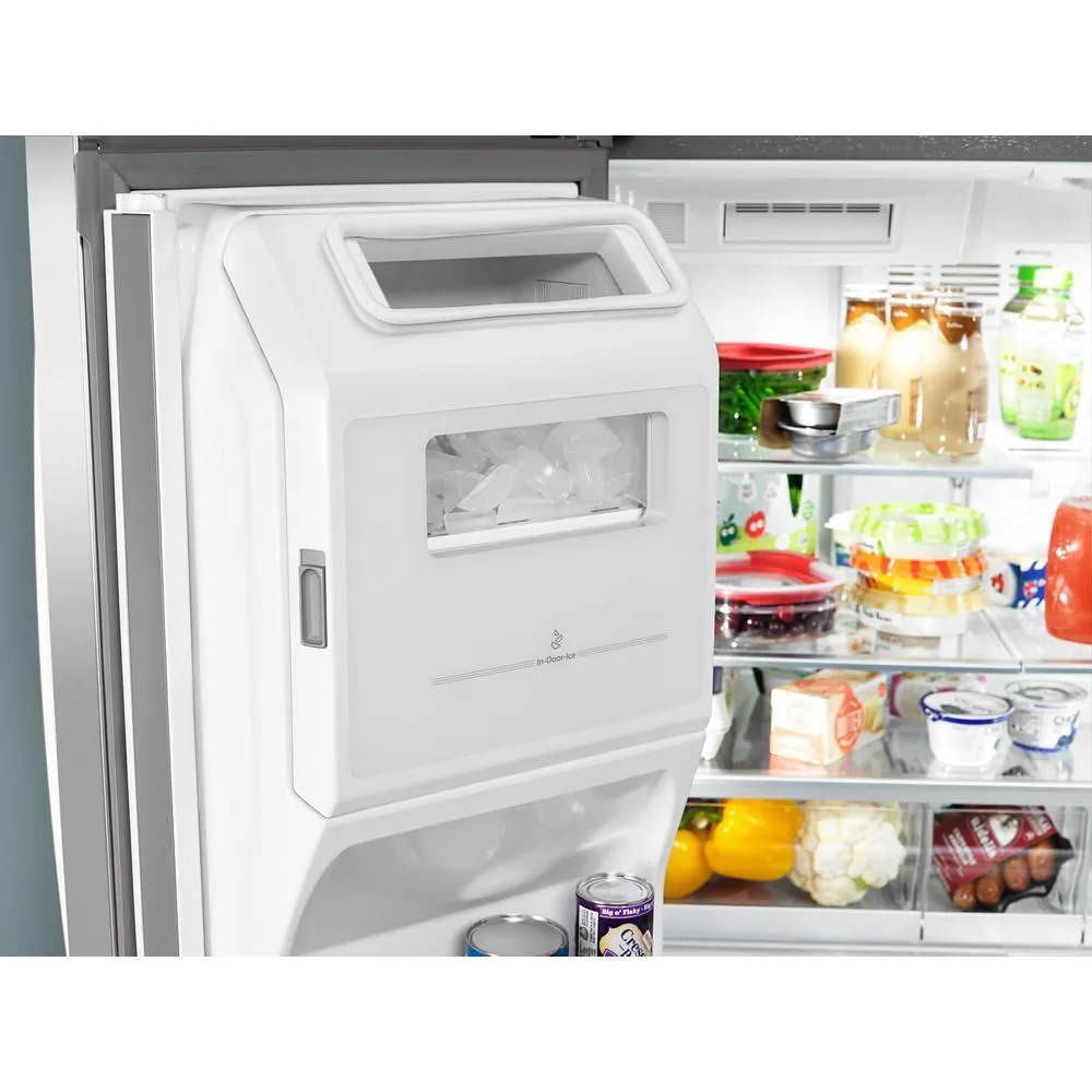 Whirlpool WRMF7736PV 36-inch Wide 4 Door Refrigerator with Prep and Store Bins - 26 Cu. Ft.