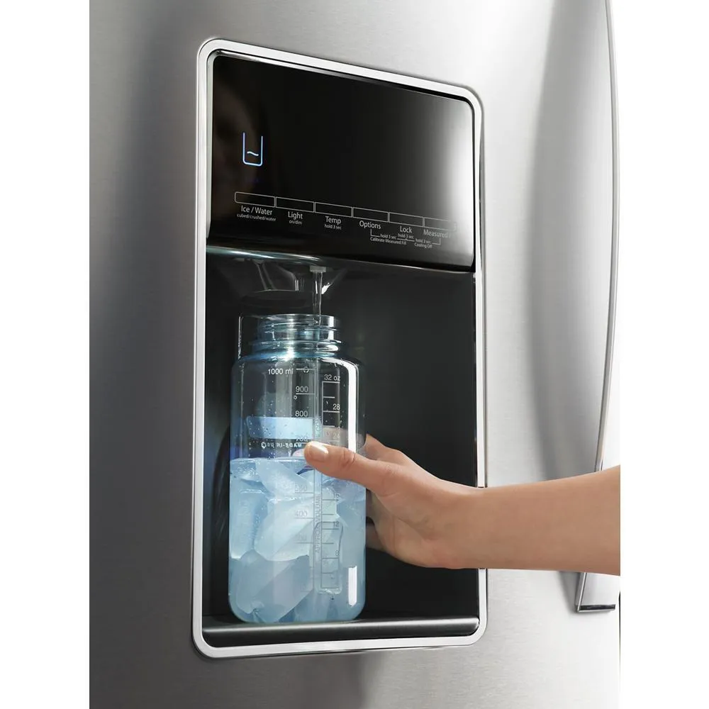 Whirlpool WRMF7736PZ 36-inch Wide 4 Door Refrigerator with Prep and Store Bins - 26 Cu. Ft.