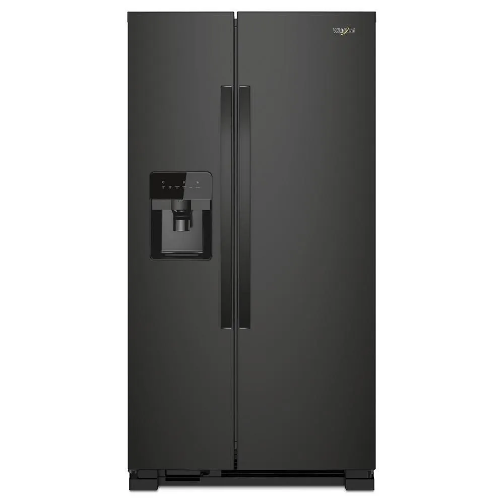 Whirlpool WRS311SDHB 33-inch Wide Side-by-Side Refrigerator - 21 cu. ft.
