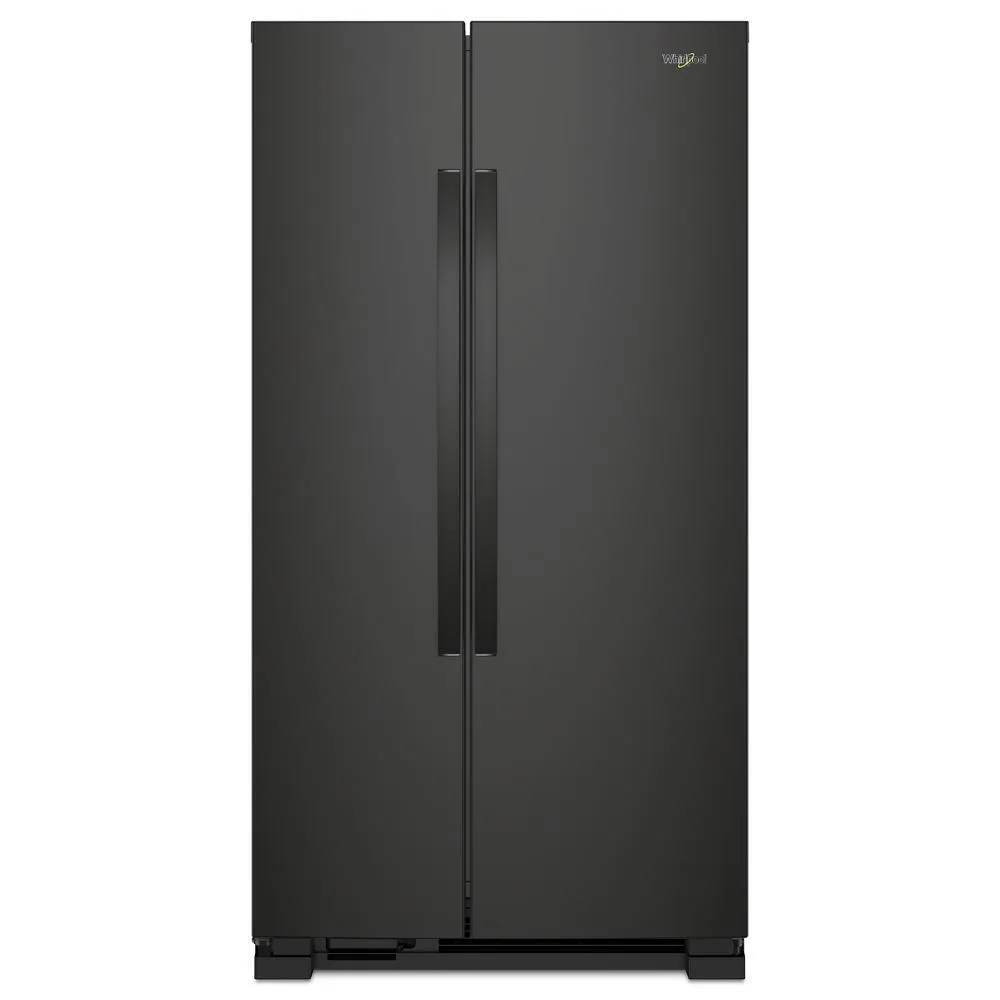 Whirlpool WRS312SNHB 33-inch Wide Side-by-Side Refrigerator - 22 cu. ft.