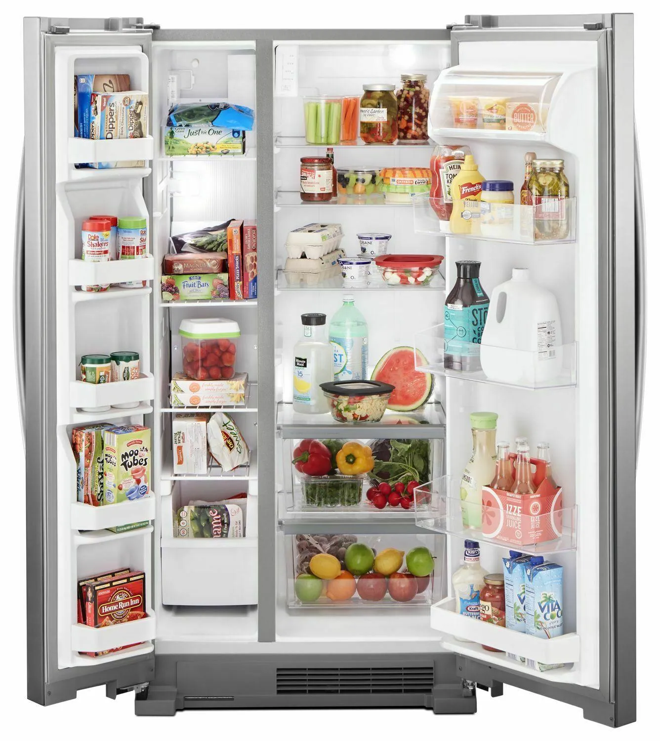Whirlpool WRS312SNHM 33-inch Wide Side-by-Side Refrigerator - 22 cu. ft.