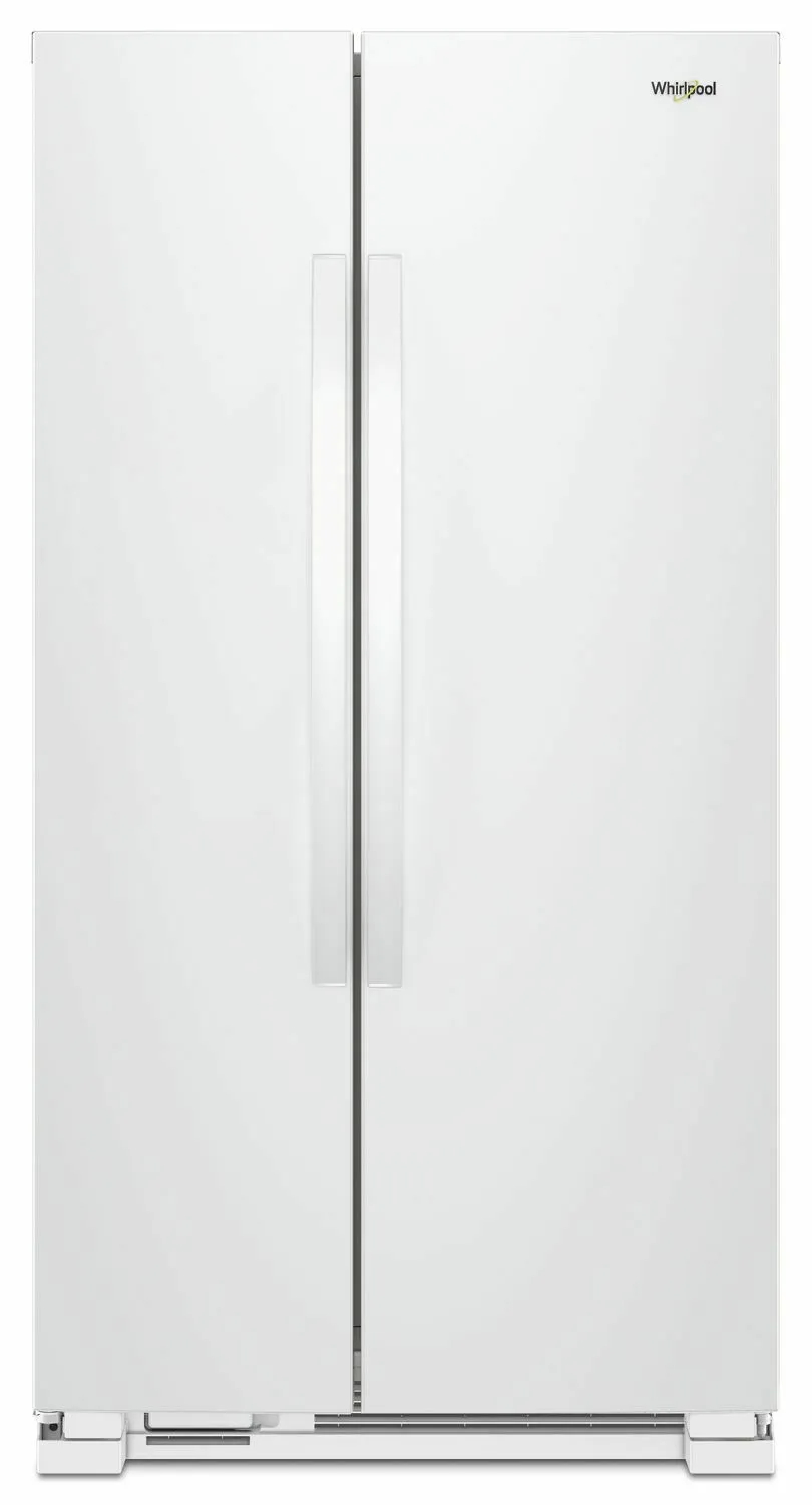 Whirlpool WRS312SNHW 33-inch Wide Side-by-Side Refrigerator - 22 cu. ft.