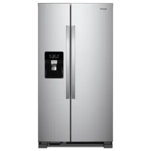Whirlpool WRS331SDHM 33-inch Wide Side-by-Side Refrigerator - 21 cu. ft.