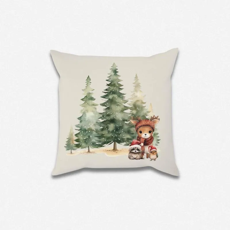 Woodland Throw Pillows Set -3 Piece